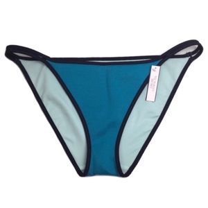 NWT Victoria’s Secret The Surf Keyhole Neoprene Scuba Bikini Bottoms Size Medium